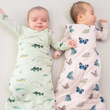 Kyte Baby Bamboo Sleep Bag 1.0 TOG | Blush Butterfly