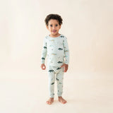 Kyte Bamboo Long Sleeve Toddler Pajamas | Fishing