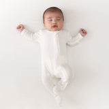 Kyte Bamboo Zippered Footie | Cloud