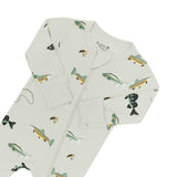 Kyte Bamboo Zippered Footie | Fishing