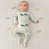 Kyte Bamboo Zippered Footie | Fishing