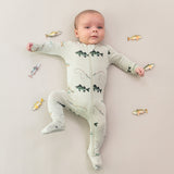 Kyte Bamboo Zippered Footie | Fishing