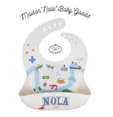 NOLA Foodie Deluxe Gift Bundle| Silicone Sippy Cup | Suction Bowl | Bucket Bib