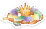 NOLA Food Fun Die Cut Sticker