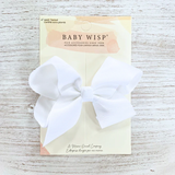 Sadie Grosgrain Ribbon Bow Alligator Clip