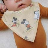Copper Pearl Baby Bandana Bib 4-Pack Set | Mickey Mouse and Friends