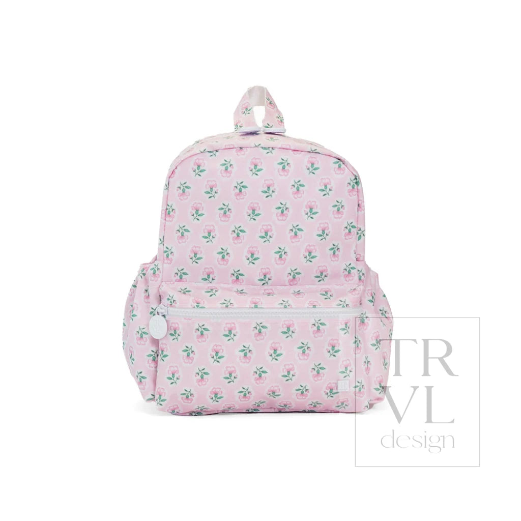TRVL Design Mini Coated Backpack | Petite Fleur Pink