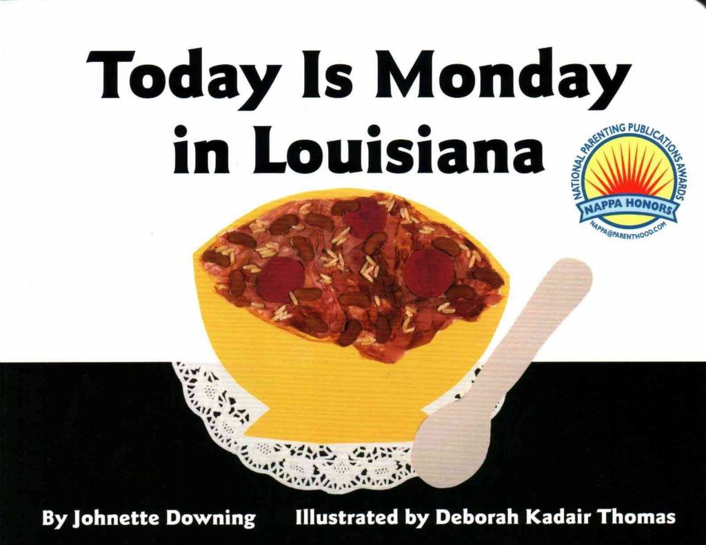 Today is Monday in Louisiana: Board Book