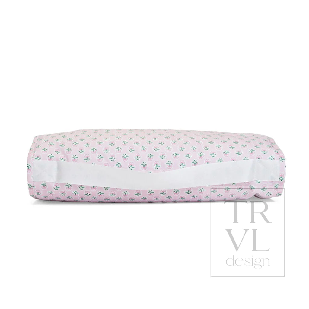 TRVL Design Rest Up Coated Nap Mat with Pillow | Petite Fleur Pink