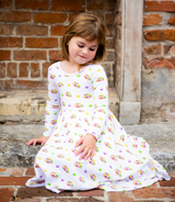 King Cake Organic Cotton Twirl Dress