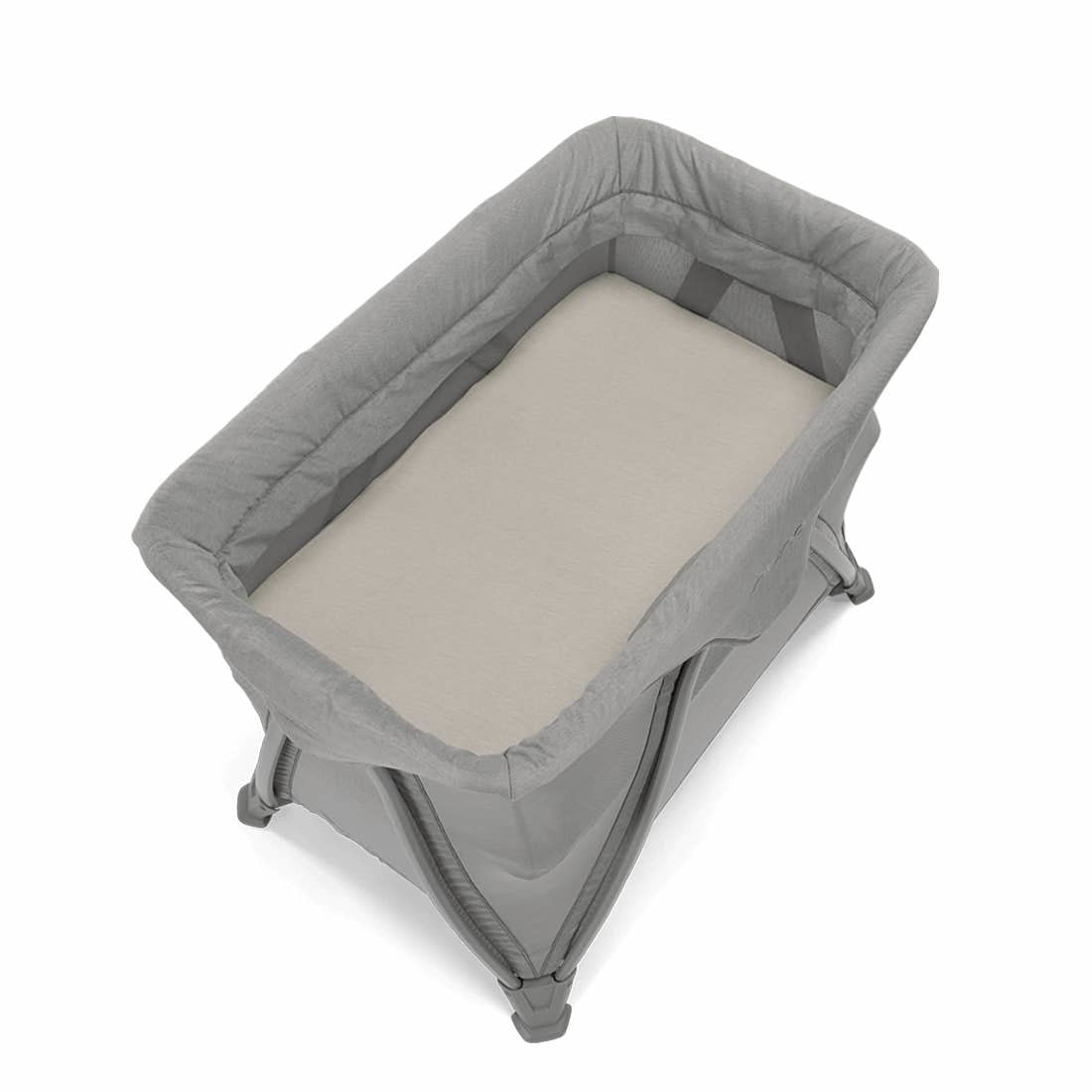 Nuna COVE Aire Go Travel Crib with sheet