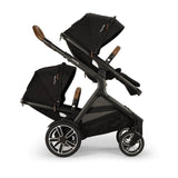 Nuna DEMI Next Single to Double Stroller with Rider Board | Caviar