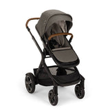 Nuna DEMI Next Single to Double Stroller with Rider Board | Caviar