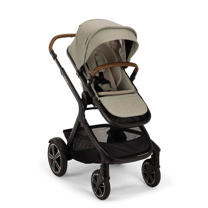 Nuna DEMI Next Single to Double Stroller with Rider Board | Caviar