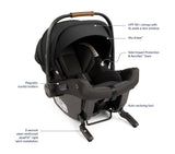 Nuna TRVL lx Stroller + PIPA urbn Car Seat Travel (in store exclusive)System