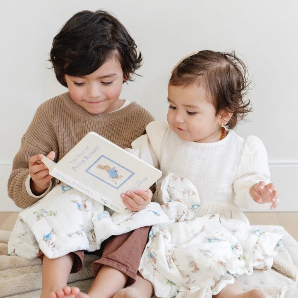 Peter Rabbit™ Bamboo Rayon Muslin Mini Blanket | Uni