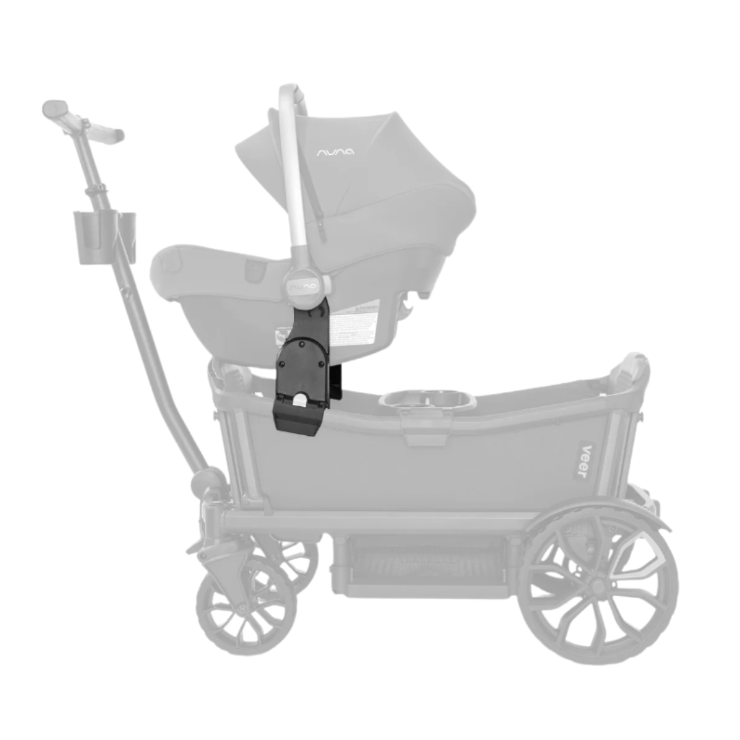 Veer Infant Car Seat Adapter for Cruiser XL (Cybex/MaxiCosi/Nuna)