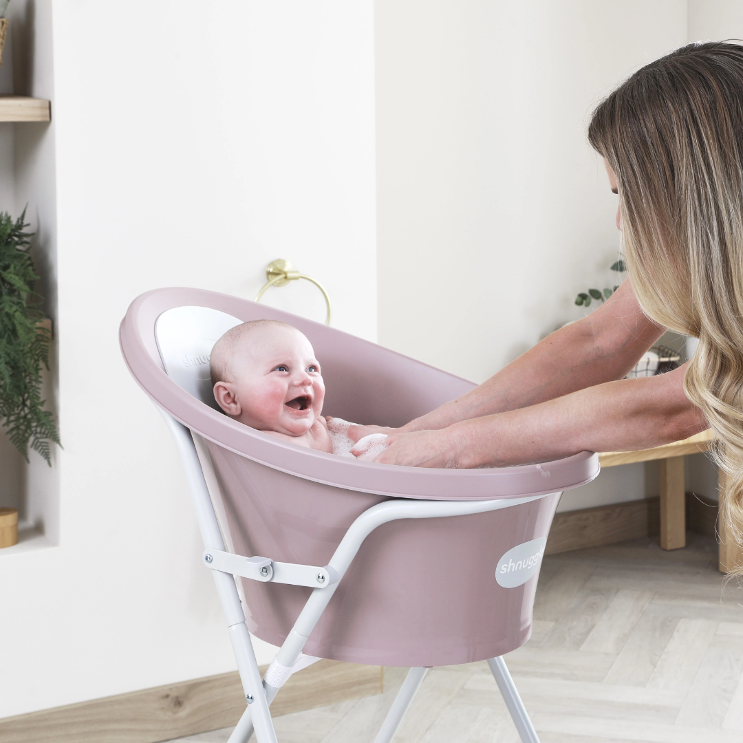 Shnuggle Baby Bath Tub | with newborn baby bath support