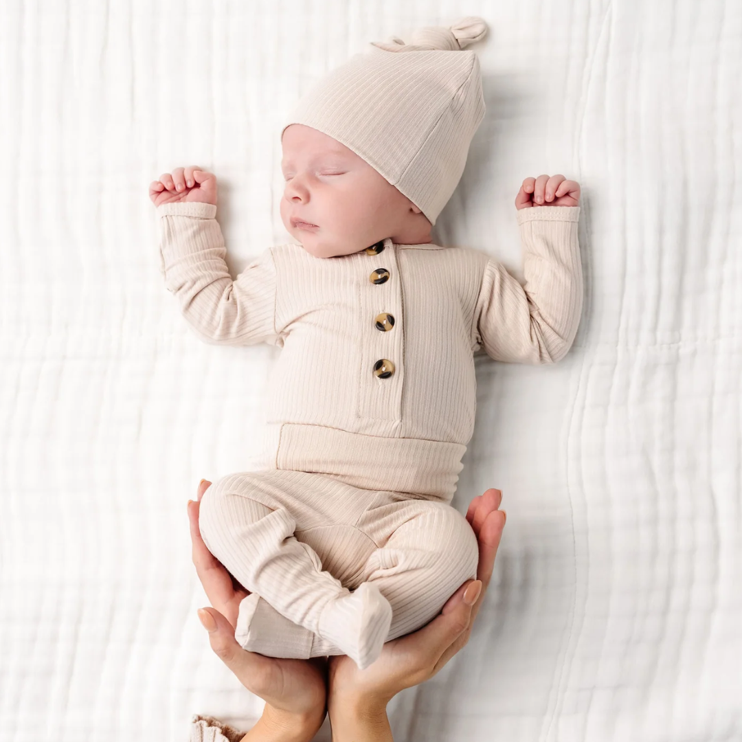 Cove Ribbed 2-Piece Pajama Set
