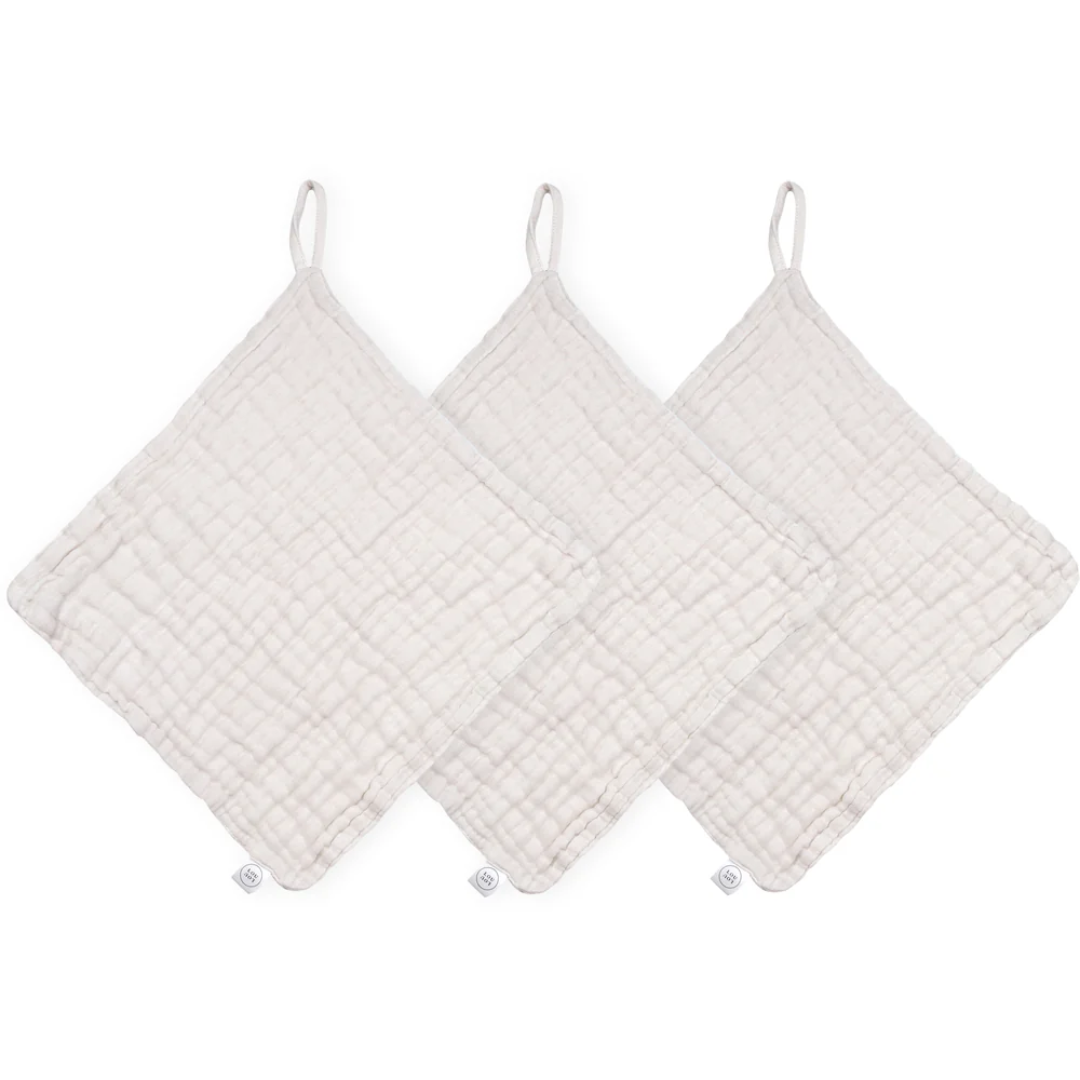 Baby Washcloths - 3 Pack