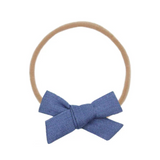Linen Bow - Cadet Headband