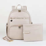 Elara Vegan Leather Parenting Bag with Changing Pad