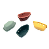 Silicone Stacking Boats Bath and Water Toy | Moon Set