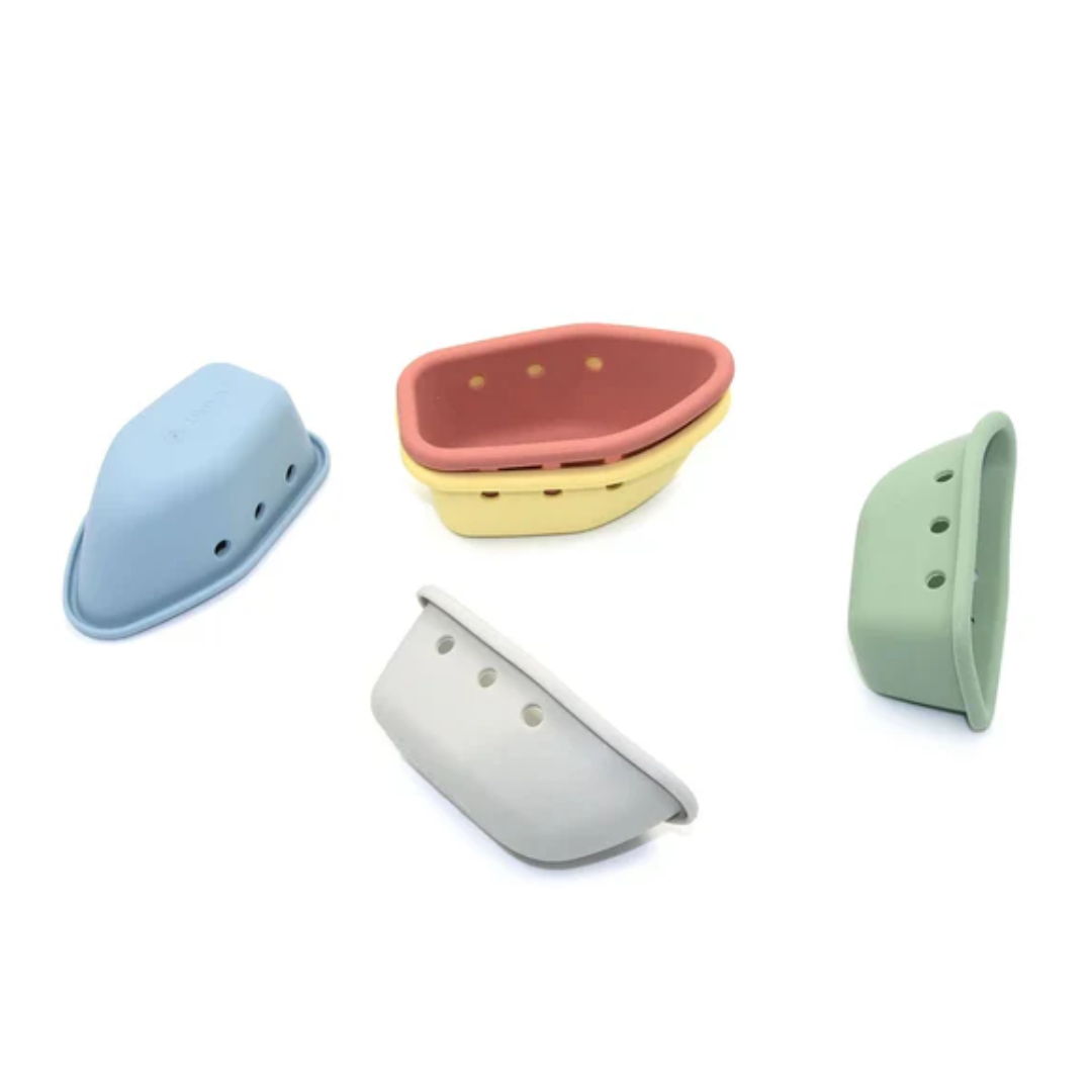 Silicone Stacking Boats Bath and Water Toy | Storm Set