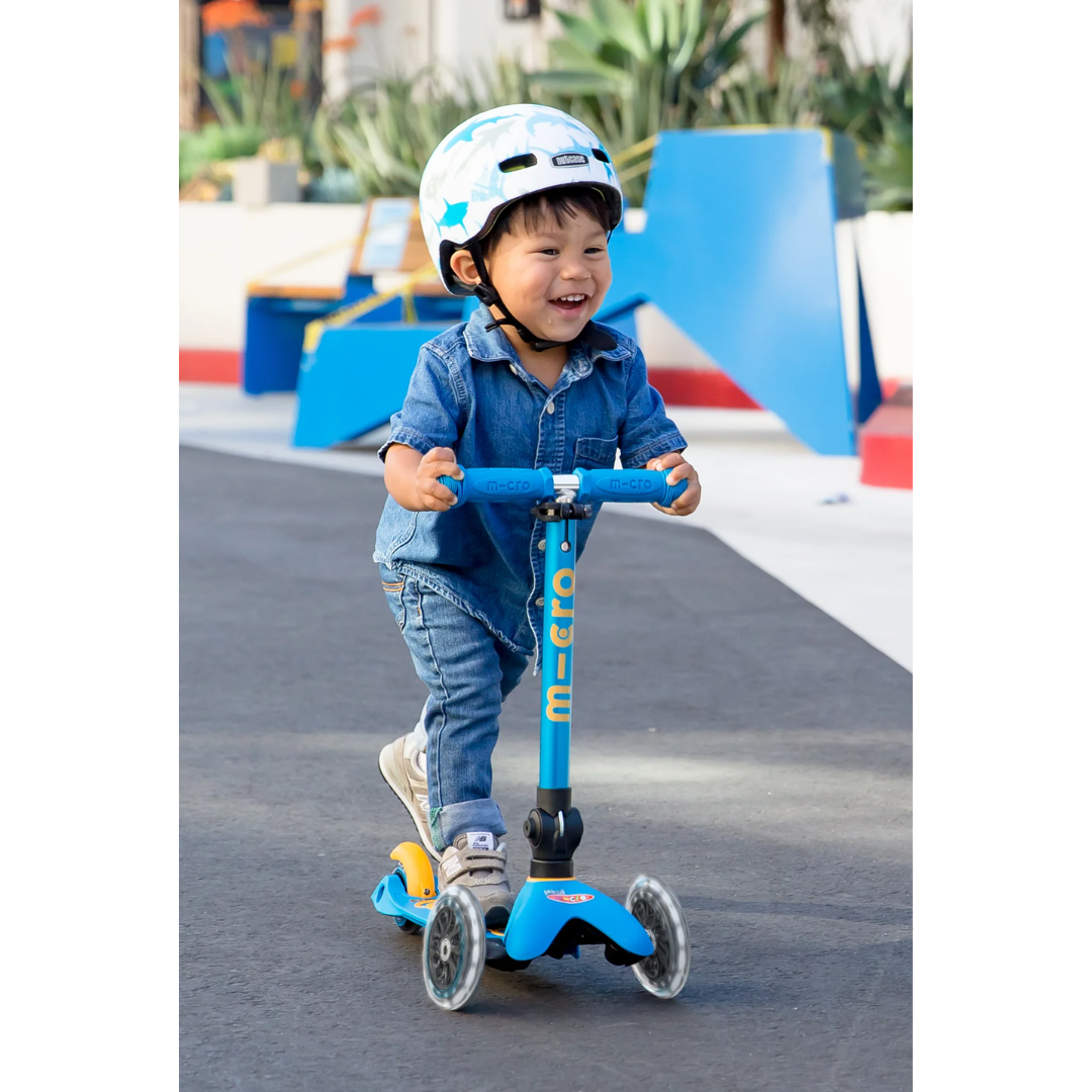 Micro Mini Foldable LED Scooter