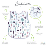 Bapron Bib Apron | Toddler (6m-3T) root veggies
