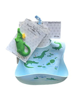 Later Gator Gift Bundle | Silicone Bucket Bib and Teether