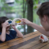 Wautomobile Water Filled Wooden Toy Car -