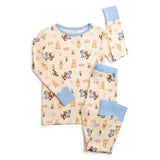 Pearls & Pelicans Pooh's Beignet Adventure Bamboo Long Sleeve Two-Piece Pajamas