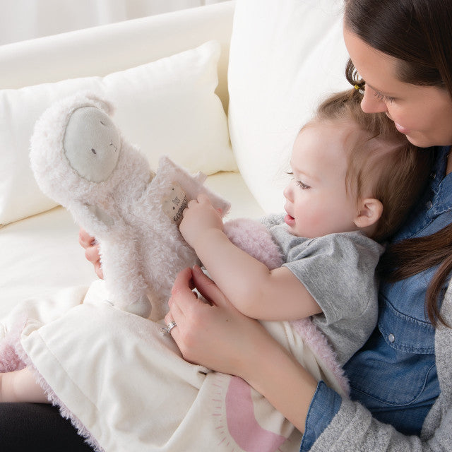 Demdaco Goodnight Prayer Plush Lamb