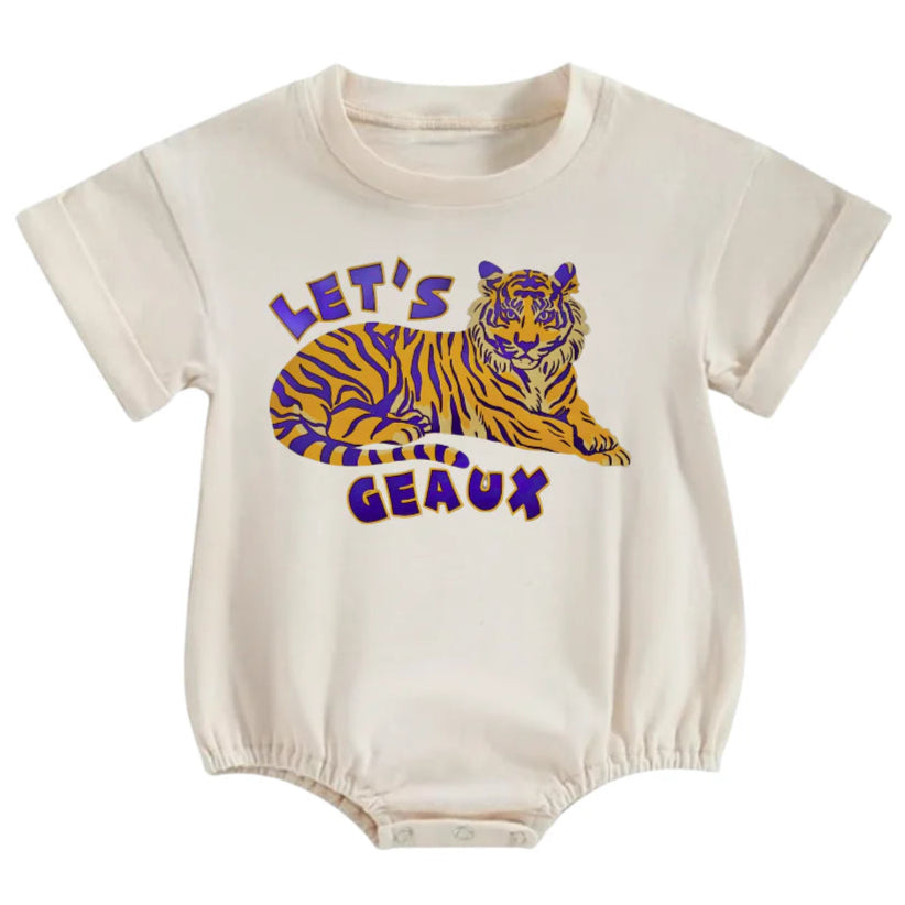 NTRL Co. Let's Geaux | Graphic Bubble | Tigers | Gameday