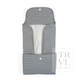 TRVL Design Quilted Changing Mat | Gingham Black