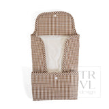 TRVL Design Quilted Changing Mat | Gingham Coco