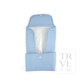 TRVL Design Quilted Changing Mat | Pimlico Stripe Chambray