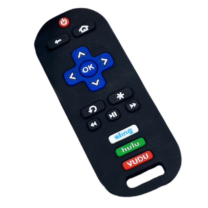 Sugar + Maple Silicone TV Remote Teether