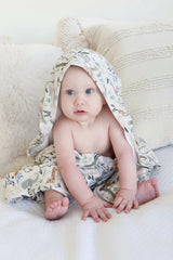 Caden Lane Into The Wild Bamboo Hooded Towel