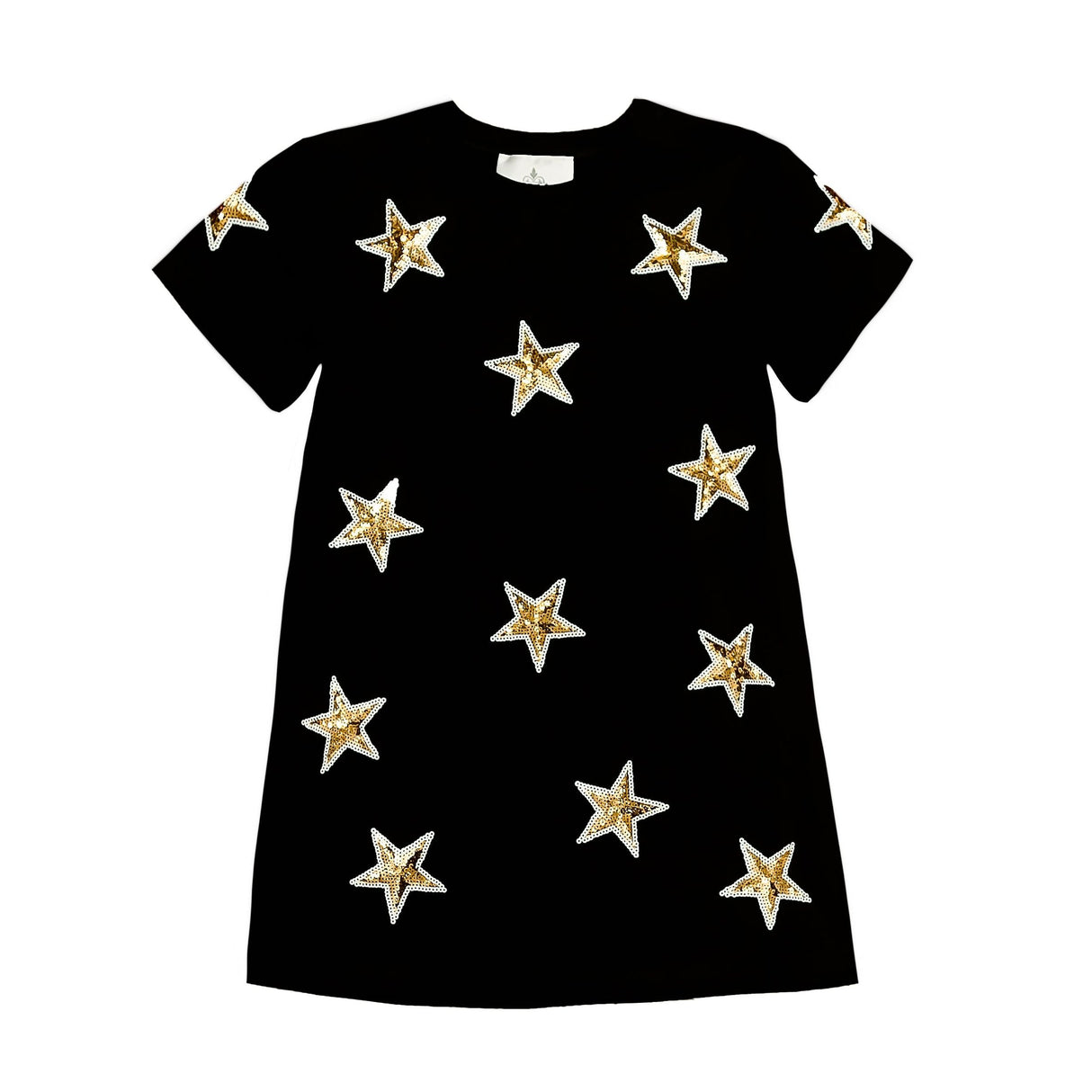 Black & Gold Star Dress