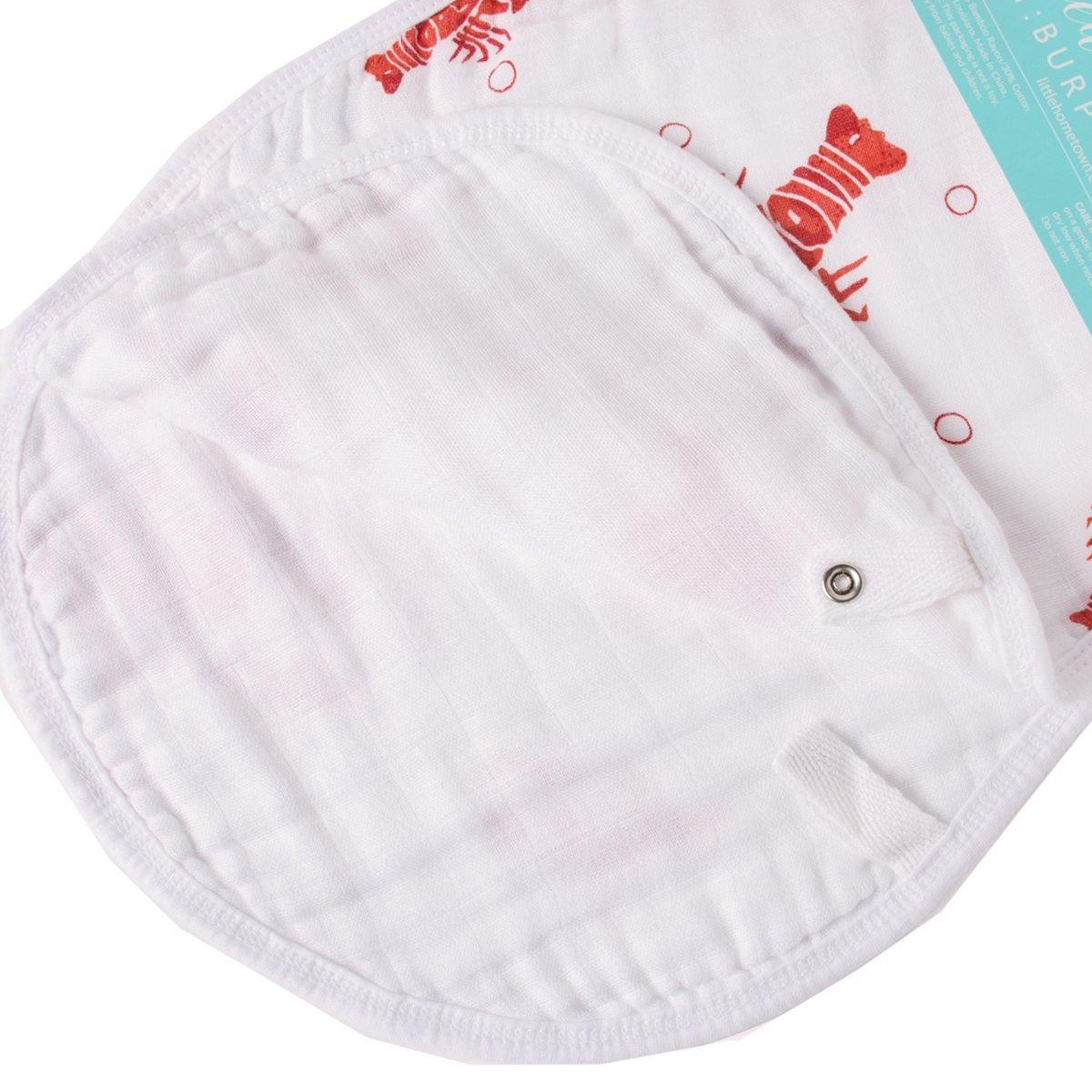 Heads or Tails Gift Bundle: Bamboo Muslin Swaddle Blanket and Bib