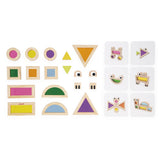Janod Sensory Translucent Stacking Blocks