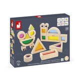 Janod Sensory Translucent Stacking Blocks