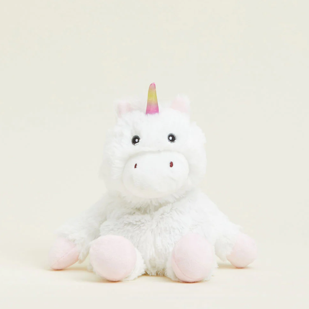 White Unicorn Warmies Junior