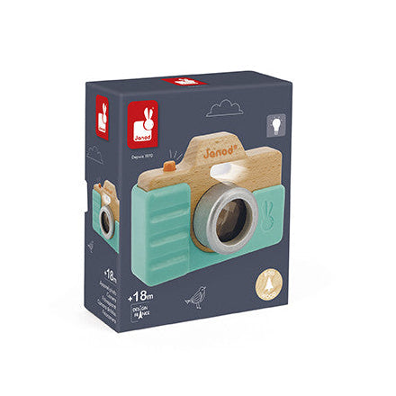 Wooden Sound Camera | Batteries Included