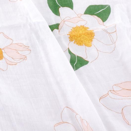 Southern Magnolia Bamboo Swaddle