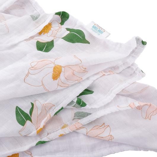Southern Magnolia Bamboo Swaddle