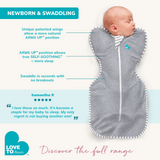 Swaddle UP Organic 1.0 Zip-Up TOG Swaddle | Cream