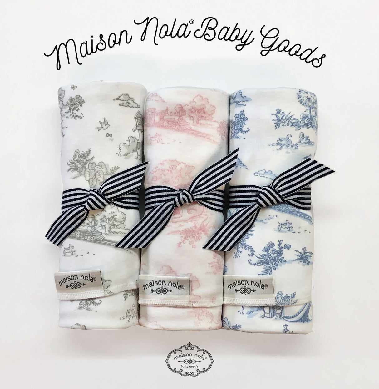 Storyland Toile Stretch Swaddle